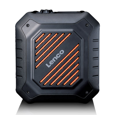 LENCO ODR-160GY - Krachtige draagbare outdoor DAB+/FM radio met Bluetooth® - IPX5 waterbestendig - Grijs