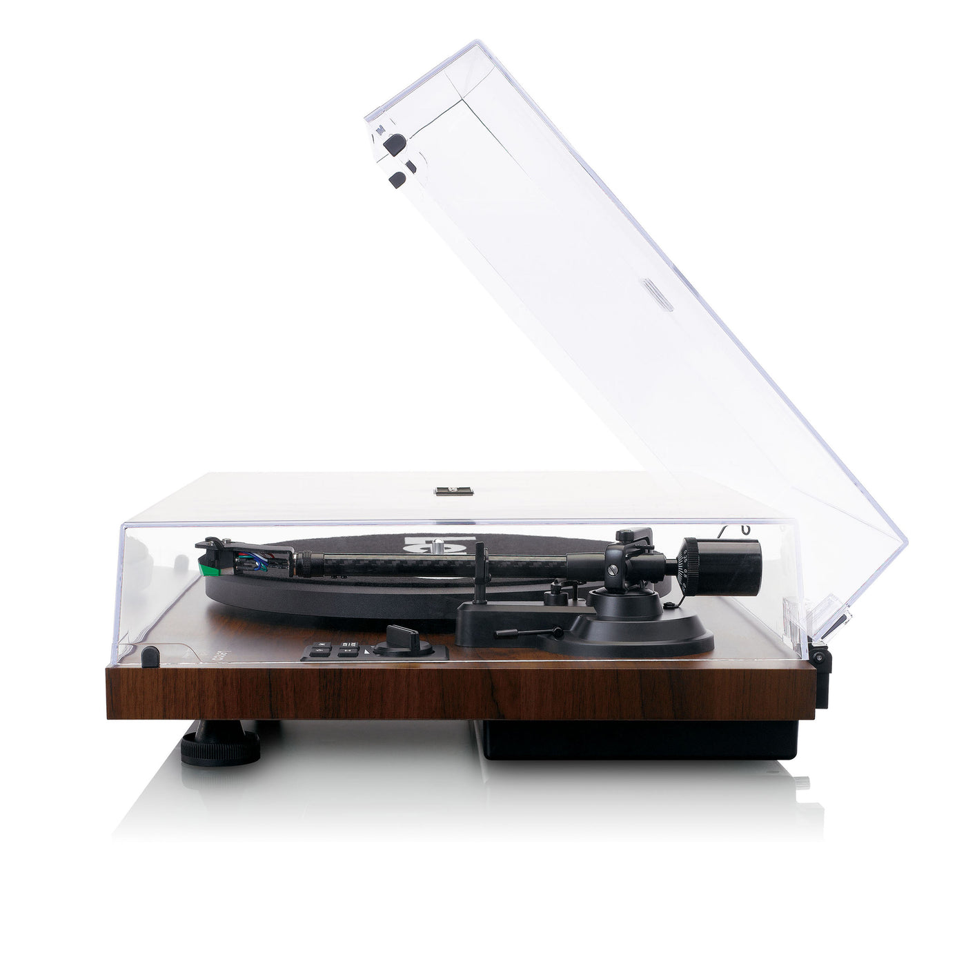 LENCO LS-600WA - Record player with built-in amplifier and Bluetooth® plus 2 external speakers