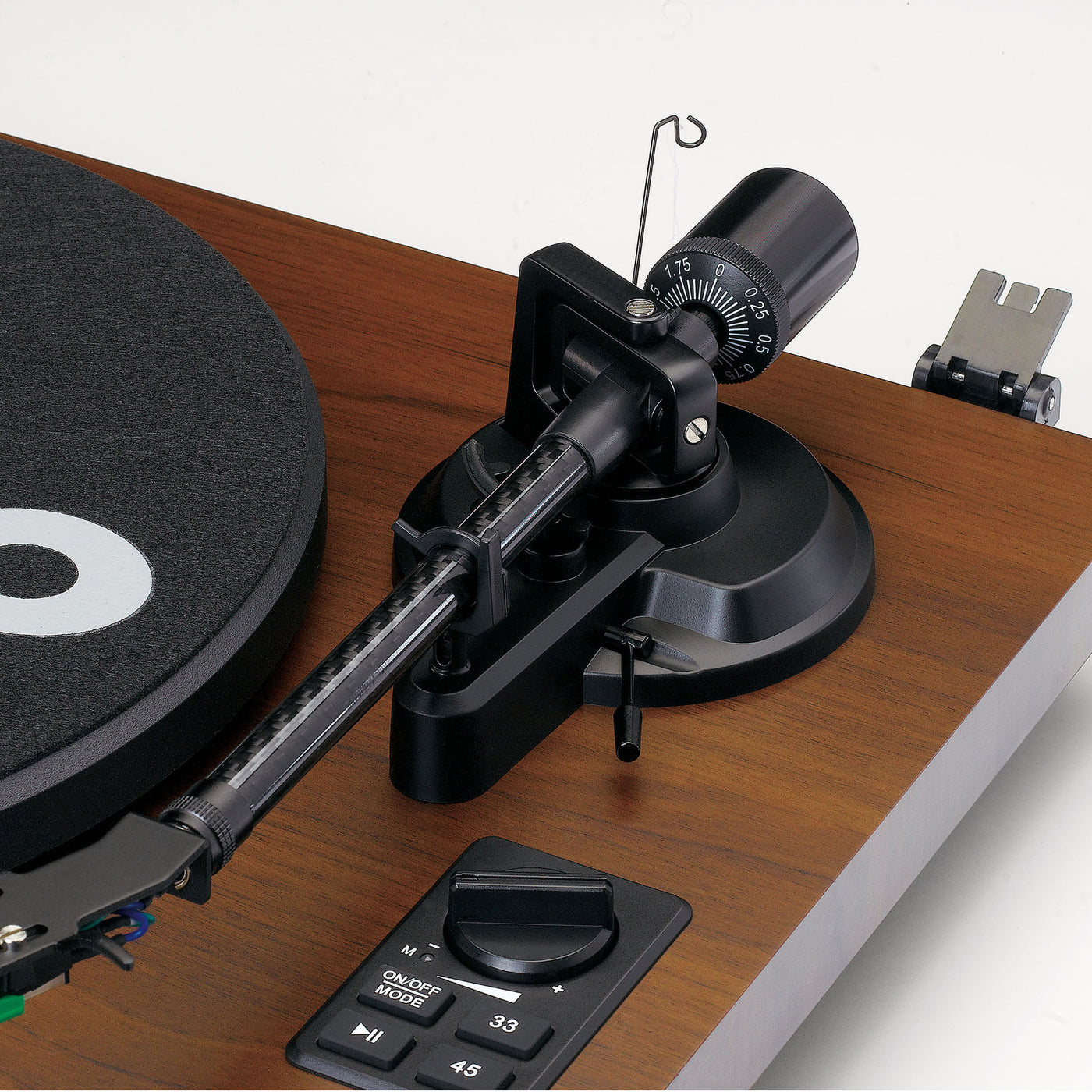 LENCO LS-600WA - Record player with built-in amplifier and Bluetooth® plus 2 external speakers