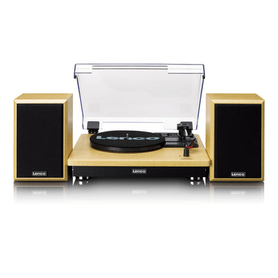 LENCO LS-100MP- Record Player with 2 external speakers 