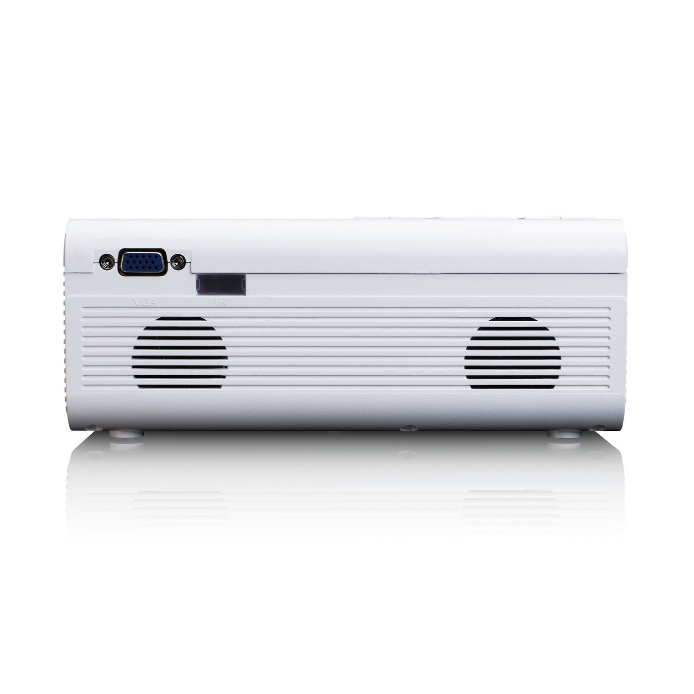 LENCO LPJ-280WH - LCD Projector met hoge resolutie, ondersteunt Full HD 1080P inhoud - Wit