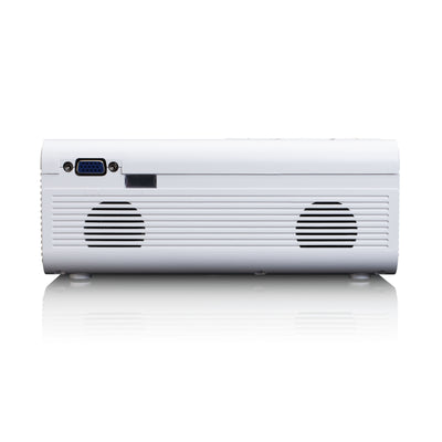 LENCO LPJ-280WH - LCD Projector with high resolution, supports Full HD 1080P content - White