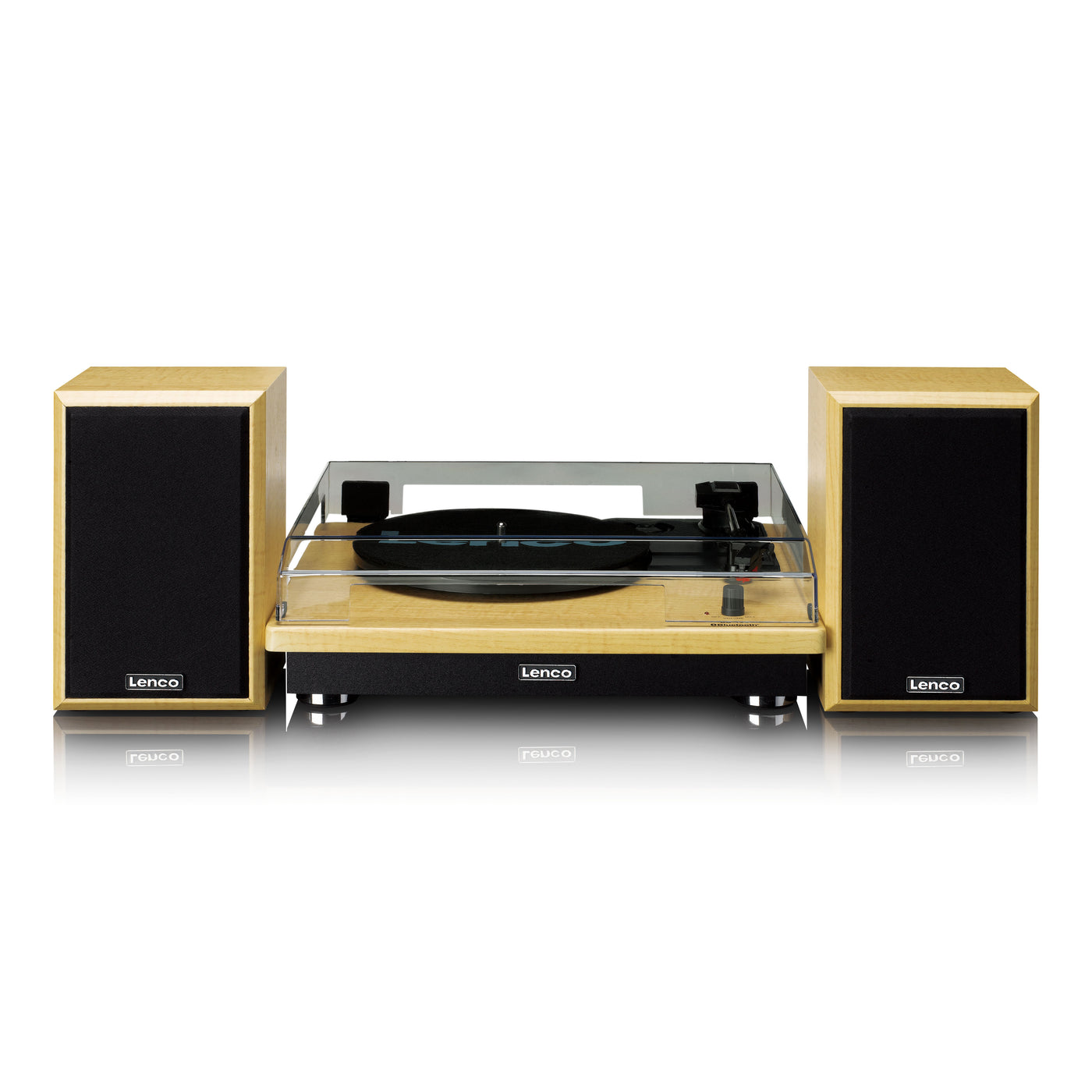 LENCO LS-100MP- Record Player with 2 external speakers 