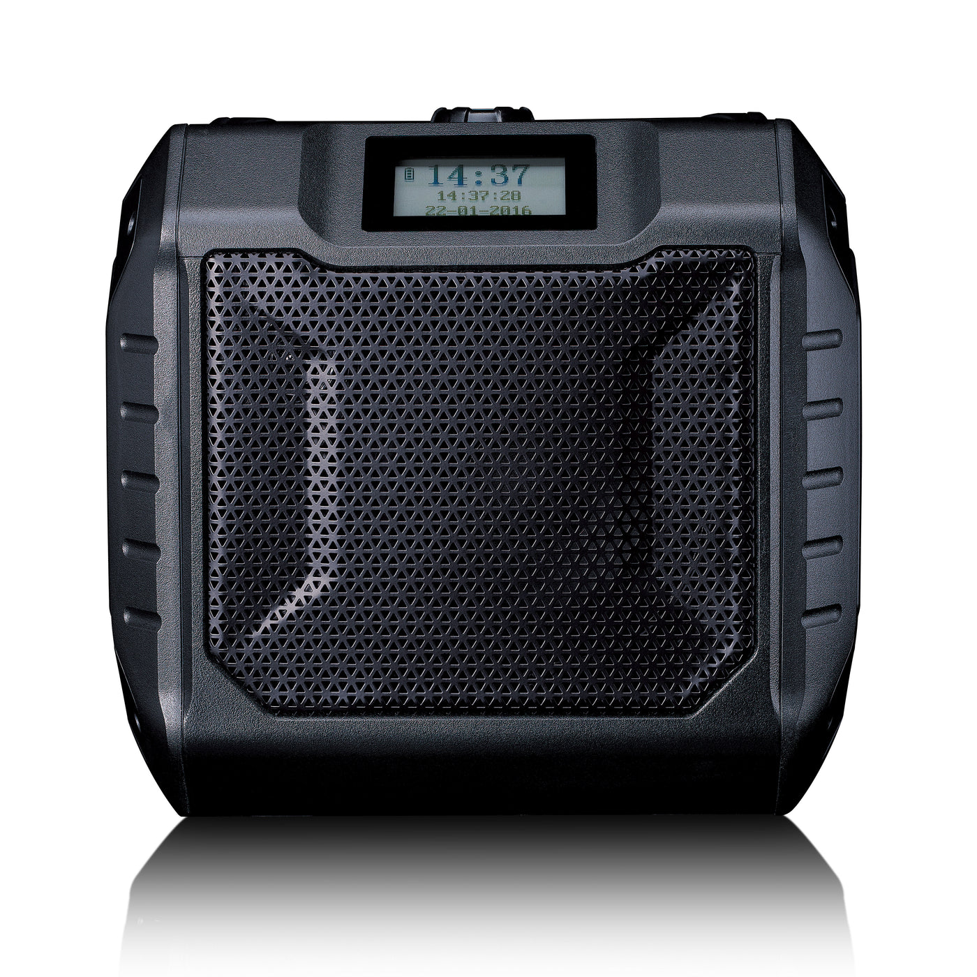 LENCO ODR-160GY - High power portable outdoor DAB+/FM radio with Bluetooth® - IPX5 water-resistant - Grey