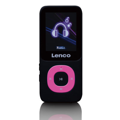 LENCO Xemio-659PK - MP3/MP4 player with 4GB micro SD card, pink