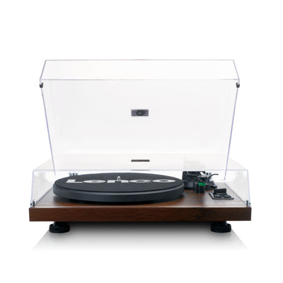 LENCO LS-600WA - Record player with built-in amplifier and Bluetooth® plus 2 external speakers