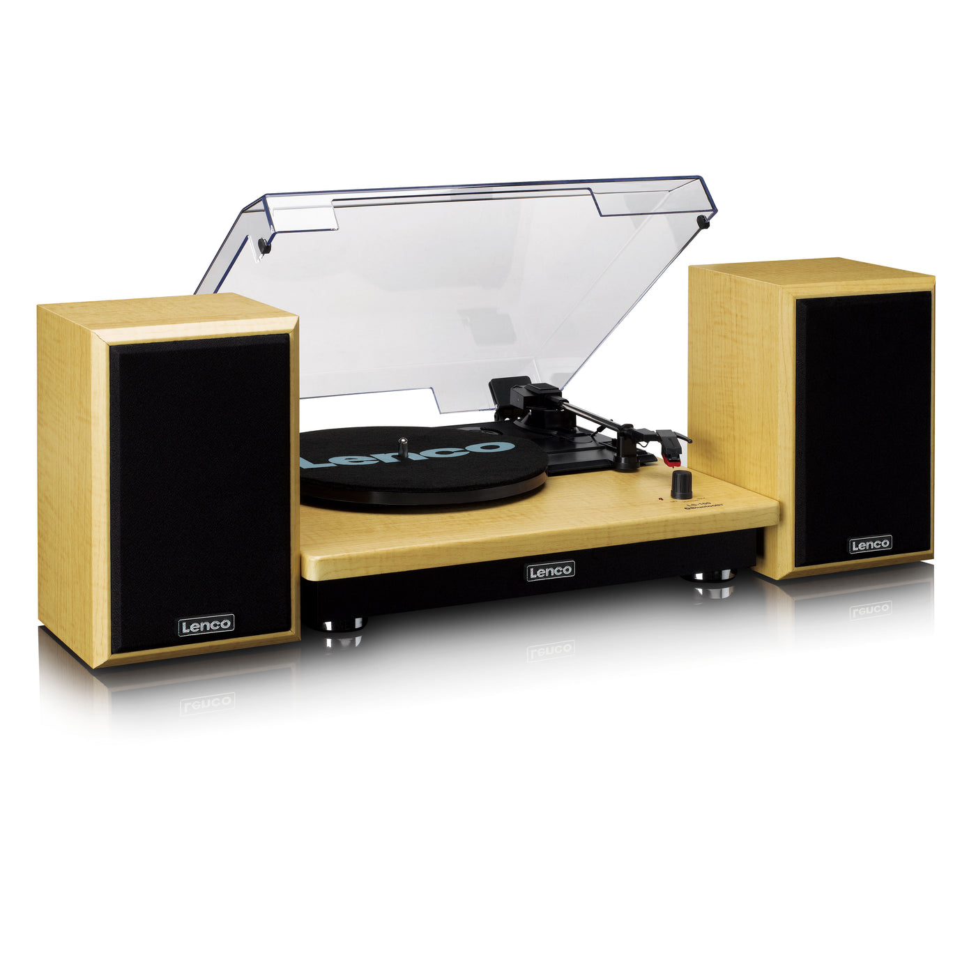 LENCO LS-100MP- Record Player with 2 external speakers 