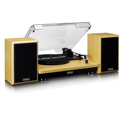 LENCO LS-100MP- Record Player with 2 external speakers 