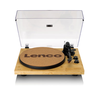 LENCO LBT-335BA - Record Player with Bluetooth®, bamboo housing, and Ortofon 2M Red cartridge