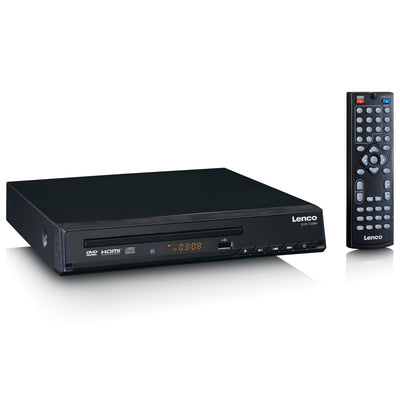 LENCO DVD-120BK - DVD player with HDMI and remote control