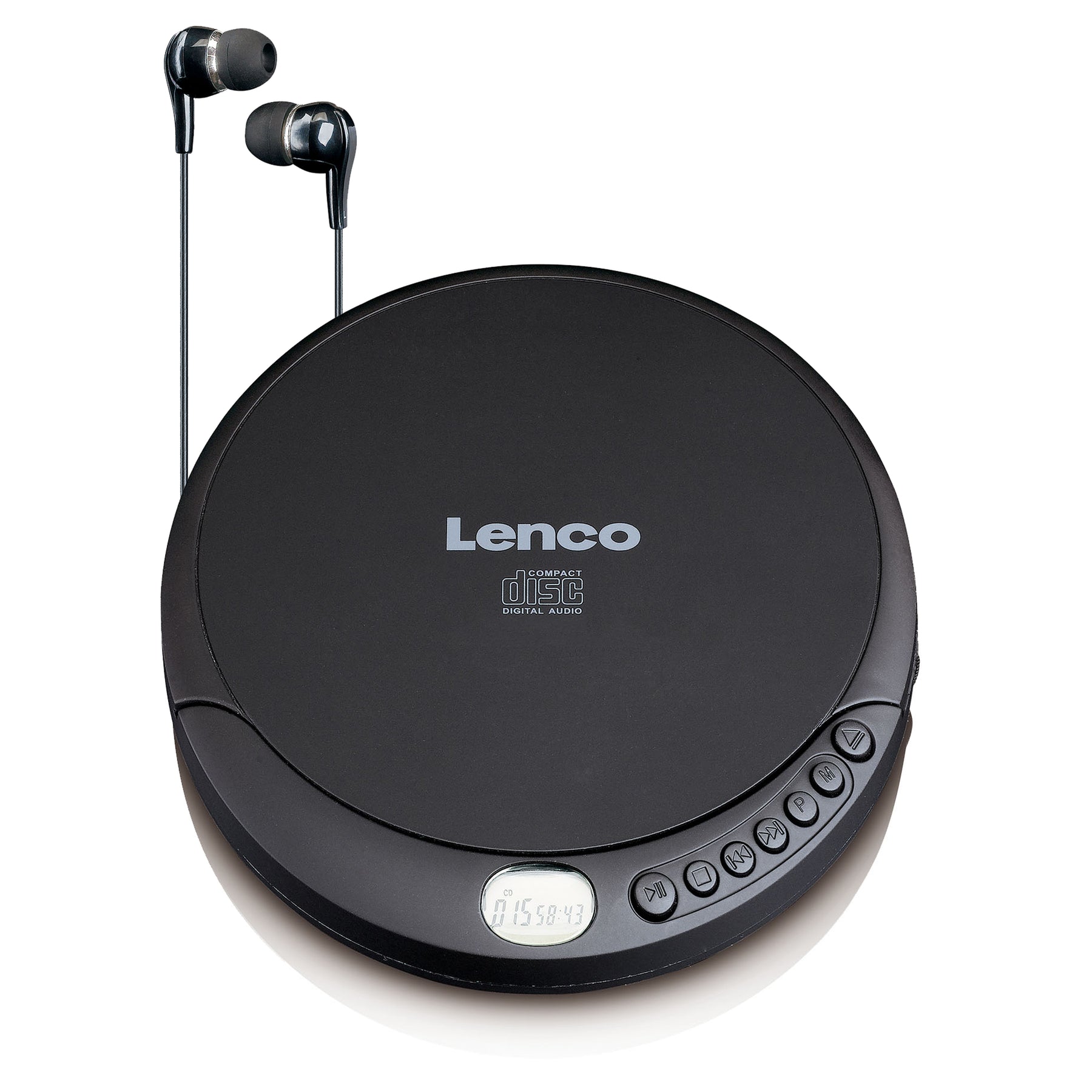 Lenco CD-010 earphones with Discman 