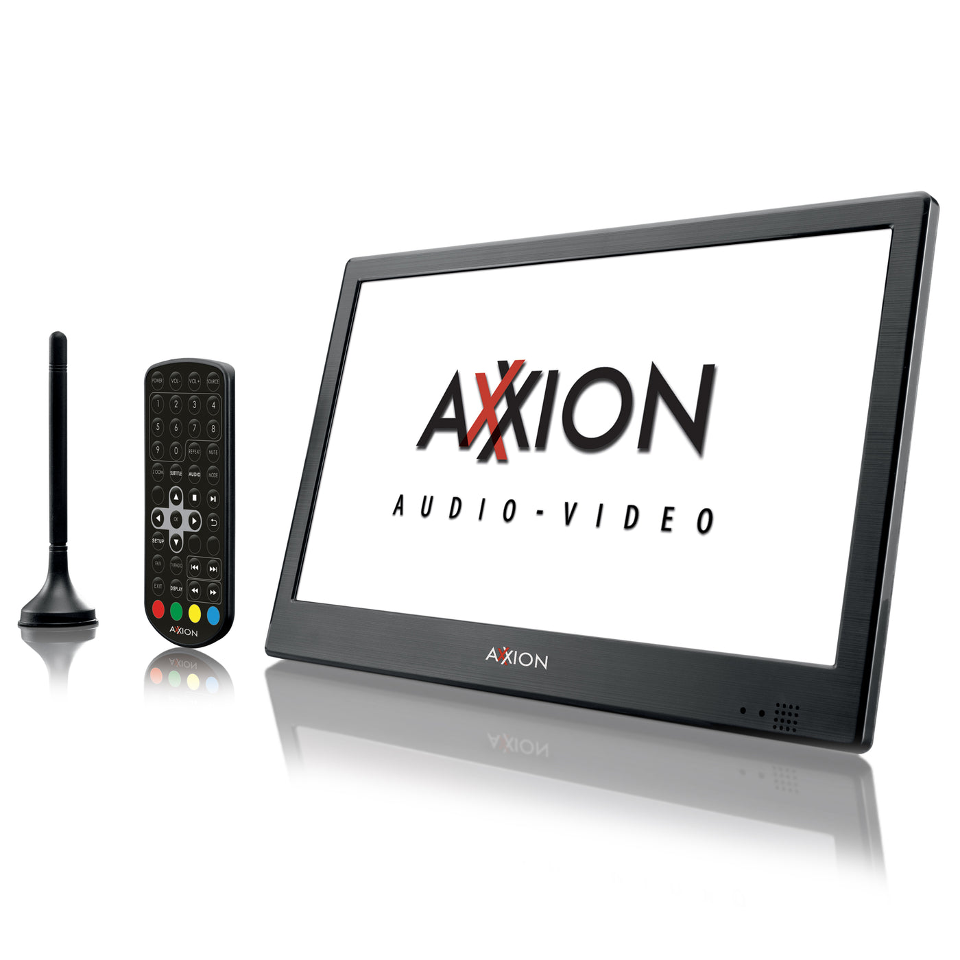 Axxion AXX-1028 - Draagbare LCD TV 10" DVB-T2 en HDMI - Zwart